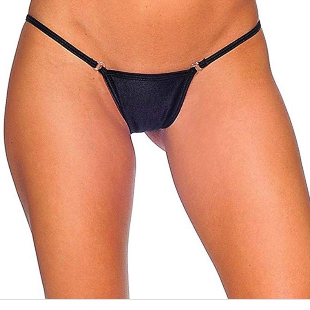 🔥Bodyzone Black Thong - Size S